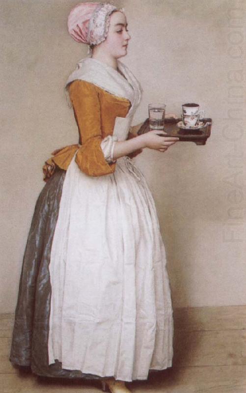 The Chocolate-Girl, Jean-Etienne Liotard